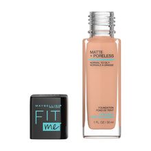 Base lí­quida fit me Matte rich tan Maybelline