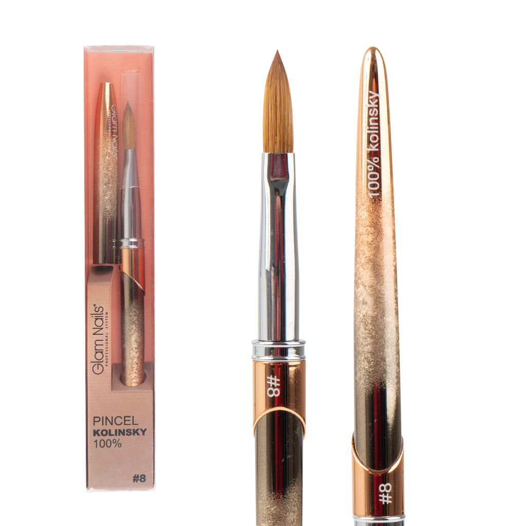 100 Kolinsky Pincel Kolinsky Acrilico Acry Love Kolinsky Pincel