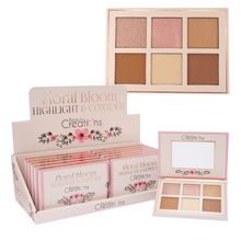 Paleta de iluminador y contorno floral bloom Beauty Creations