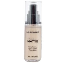 Base Líquida Truly Matte Porcelain #351 - LA COLORS