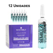 Ampollas capilares Maxybelt semilla de lino de 10ml