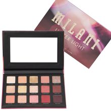Paleta De Sombras Gilded Luster Light Milani de 15 Tonos