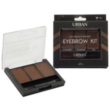 Kit de cejas dark brown Urban