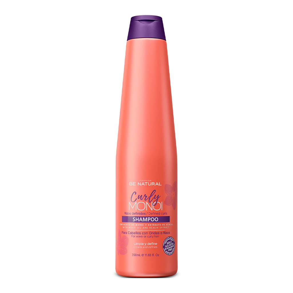 Shampoo Curly Monoi 350ml – Placenta Life - Dipaso | Tienda de Belleza ...