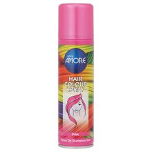 Spray de cabelllo color rosado Amore 150ml
