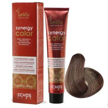 Tinte Synergy rubio natural cenizo 7.01 Echos line