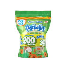 Toallitas húmedas con Aloe Vera Pañalin 200pc