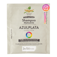 Shampoo Matizante Azul Plata - NAISSANT 40ml