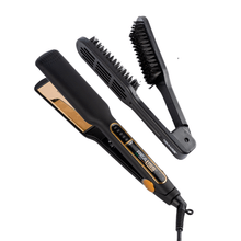 Plancha Expert NANO TITANIUM 1 1/2¨  485°F + Cepillo - REALISS