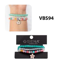 Pulsera Pearl Charm Variada - SIENA