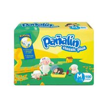 Pañales Classic Plus M - PAÑALIN 100pc