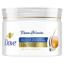 Tratamiento Capilar All In 1 Reconstrucción + 12% Keratina Complex - DOVE 300ml