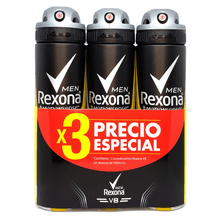 Pack Spray Desodorante V8 - REXONA 3 und