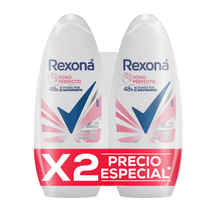 Pack Desodorantes Roll On Tono Perfecto - REXONA 50ml