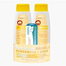 Pack Shampoo & Acondicionador Manzanilla 500ml Gratis Crema Antipañalitis - BIOTANIK