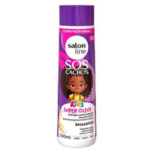 Shampoo Kids Super Oleos 300ml - SALON LINE
