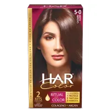 Tinte Har 5-0 Castaño claro con doble tubo