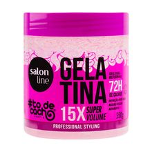 Gelatina 15X Super Volumen 550g - SALON LINE