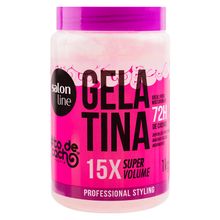 Gelatina 15X Super Volume 1KG - SALON LINE