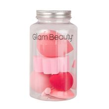 Set Blender + Brocha x10 Pink - GLAM BEAUTY
